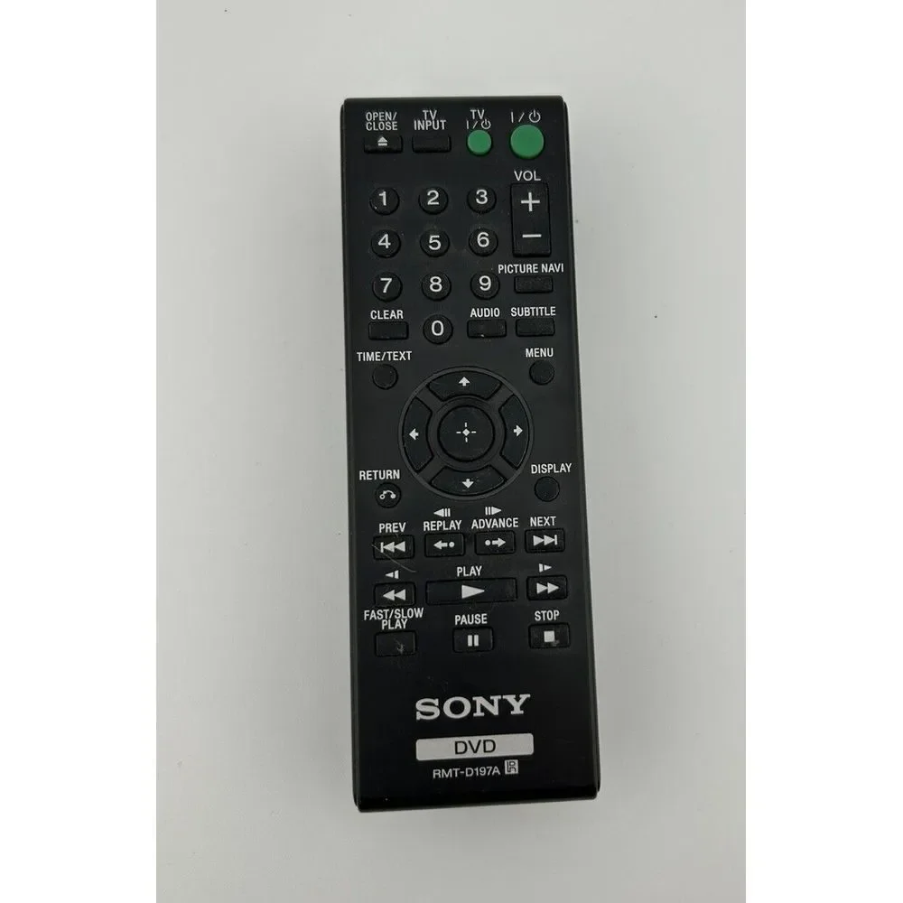 ⭐ Genuine Sony RMT-D197A DVD Remote Control DVPSR201P DVP-SR210‎ DVPSR210P OEM ⭐